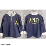オーバーサイズハーフジップロンT キッズ 子供服 | ZI-ON | 詳細画像13
