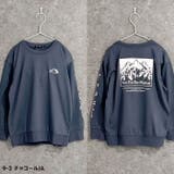 ミニ裏毛 マウンテンBIGトレーナー キッズ | ZI-ON | 詳細画像9 