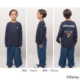 MICKEYMOUSE ミニ裏毛 ビックトレーナー | ZI-ON | 詳細画像4 