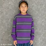 ボーダーBIGロンT キッズ 長袖Tシャツ | ZI-ON | 詳細画像11 