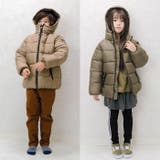 中綿フードジャケット キッズ 中綿アウター | ZI-ON | 詳細画像10 