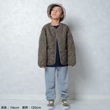 ノーカラーキルティングジャケット キッズ アウター | ZI-ON | 詳細画像9