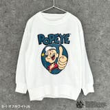 POPEYE 春のミニ裏毛トレーナー キッズ | ZI-ON | 詳細画像9