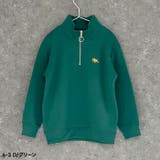 POLOCHAMPS オーバーサイズハーフジップ裏起毛トレーナー キッズ | ZI-ON | 詳細画像10 