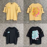 SHISKY オーバーサイズエンプティショルダープリントTシャツ キッズ | ZI-ON | 詳細画像14