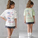 SHISKY オーバーサイズエンプティショルダープリントTシャツ キッズ | ZI-ON | 詳細画像5