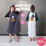 MICKEY MOUSE オーバーサイズワンピース | ZI-ON | 詳細画像1