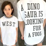 ラインリブBIGtシャツ キッズ 半袖Tシャツ | ZI-ON | 詳細画像7 