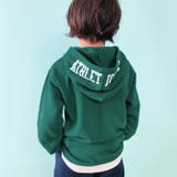 レイヤード裏起毛パーカー キッズ 子供服 | ZI-ON | 詳細画像5 