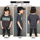 ラインリブBIGtシャツ キッズ 半袖Tシャツ | ZI-ON | 詳細画像10 