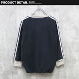 袖ラインBIGフリーストレーナー キッズ 子供服 | ZI-ON | 詳細画像12 