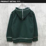 裏起毛パーカー キッズ フーディー | ZI-ON | 詳細画像14 