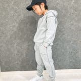 裏起毛パーカー キッズ フーディー | ZI-ON | 詳細画像4 