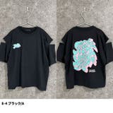 SHISKY オーバーサイズエンプティショルダープリントTシャツ キッズ | ZI-ON | 詳細画像8 