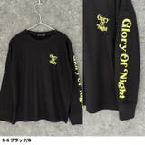 オーバーサイズプリントロンT キッズ 長袖Tシャツ | ZI-ON | 詳細画像10 