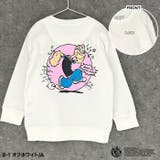 POPEYE オーバーサイズ裏起毛トレーナー キッズ | ZI-ON | 詳細画像4