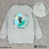 POPEYE オーバーサイズ裏起毛トレーナー キッズ | ZI-ON | 詳細画像5