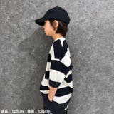 SHISKY オーバーサイズ ワイドボーダーTシャツ | ZI-ON | 詳細画像12