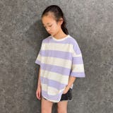 SHISKY オーバーサイズ ワイドボーダーTシャツ | ZI-ON | 詳細画像3