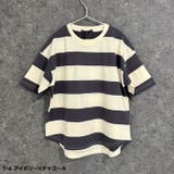 SHISKY オーバーサイズ ワイドボーダーTシャツ | ZI-ON | 詳細画像7