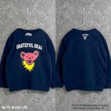 GRATEFULDEAD オーバーサイズ裏起毛トレーナー キッズ | ZI-ON | 詳細画像14 