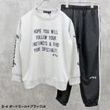 春のミニ裏毛 2本ラインセットアップ キッズ | ZI-ON | 詳細画像13