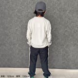 春のミニ裏毛 2本ラインセットアップ キッズ | ZI-ON | 詳細画像6