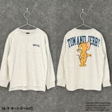 TOM&JERRY 春のミニ裏毛 バックプリントBIGトレーナー | ZI-ON | 詳細画像13