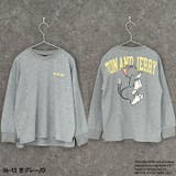 TOM&JERRY 春のミニ裏毛 バックプリントBIGトレーナー | ZI-ON | 詳細画像17