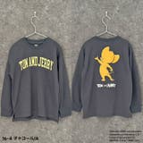 TOM&JERRY 春のミニ裏毛 バックプリントBIGトレーナー | ZI-ON | 詳細画像8