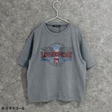 ピグメント染めオーバーサイズプリントTシャツ キッズ 子供服 | ZI-ON | 詳細画像6 