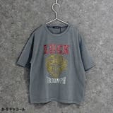 ピグメント染めオーバーサイズプリントTシャツ キッズ 子供服 | ZI-ON | 詳細画像8 