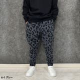 裏起毛 総柄テーパードパンツ スウェットパンツ | ZI-ON | 詳細画像2