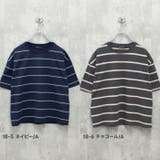 ボーダーBIG Tシャツ キッズ | ZI-ON | 詳細画像11