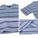 ボーダーBIG Tシャツ キッズ | ZI-ON | 詳細画像18