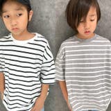 ボーダーBIG Tシャツ キッズ | ZI-ON | 詳細画像6