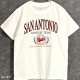 アメカジプリント半袖Tシャツ キッズ 子供服 | ZI-ON | 詳細画像2 