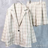 レディース セットアップ ジャケット | ZI-ON | 詳細画像13 