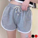 レディース ショートパンツ ライン | ZI-ON | 詳細画像1 