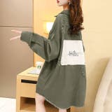 レディース BIGシャツ ビッグ | ZI-ON | 詳細画像5 