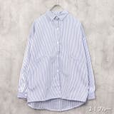 レディース BIGシャツ ストライプ | ZI-ON | 詳細画像16 