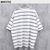 メンズ ボーダーTシャツ 半袖 | ZI-ON | 詳細画像7 