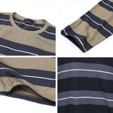 ボーダーロンT メンズ Tシャツ | ZI-ON | 詳細画像14