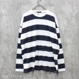 ボーダーロンT メンズ Tシャツ | ZI-ON | 詳細画像8