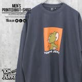 トム&ジェリープリントロンT メンズ Tシャツ | ZI-ON | 詳細画像1