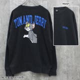 TOM&JERRY 裏起毛バックプリントBIGトレーナー メンズ | ZI-ON | 詳細画像16