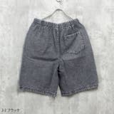 ケミカルウォッシュ デニムハーフパンツ メンズ | ZI-ON | 詳細画像5 