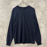 ヘンリーネック長袖Tシャツ メンズ ロンT | ZI-ON | 詳細画像9 