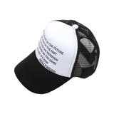 20-13オフホワイト×ブラック | キッズ メッシュキャップ 帽子 | ZI-ON