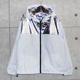 18-15オフホワイト×シルバー | メンズ マウンテンパーカー マンパー | ZI-ON
